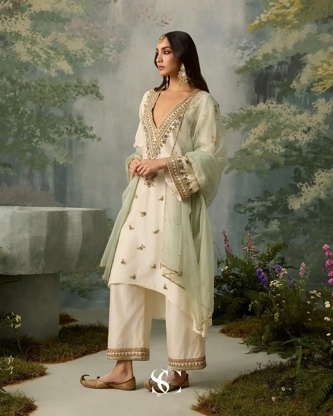 LG 2067 Off White Color Roman Silk Salwar Suit with Embroidery Work. Available at ₹1999 only. Delivery 4-6 Working Days. Shop now. | Casual Suits, Jump Suits, Creative suits, Designer Suits, Palazzo Suits, Party Wear Suits, Patiala Suits, Salwar suit, Straight Suits