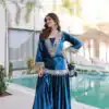 Z 111 Blue in Color 9000 Velvet. Mirror Work & Embroidery Work Salwar Suit Get it for ₹1999. Delivery 4-6 Working Days. Shop now. | Casual Suits, Jump Suits, Creative suits, Designer Suits, Palazzo Suits, Party Wear Suits, Patiala Suits, Salwar suit, Straight Suits