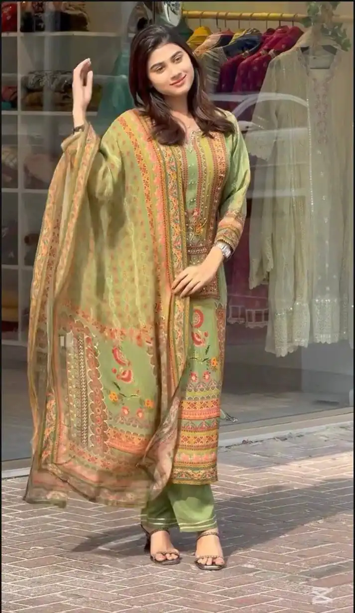 ST 236 Pista Faux Georgette Salwar Suit Perfect for Wedding, Party, Family Gatherings, Sangeet, Housewarming – . Affordable Price ₹1849. Days | Casual Suits, Jump Suits, Creative suits, Designer Suits, Palazzo Suits, Party Wear Suits, Patiala Suits, Salwar suit, Straight Suits