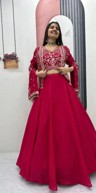 PC 565 Pink Color Chinon silk Lehenga Choli with Cut Work. Special Online Price ₹3049. Delivery 4-6 Working Days. Shop now. | Bollywood Lehenga, Creative Lehenga, Designer Lehenga, Embroidered Lehenga, Lehenga, Party Wear Lehenga