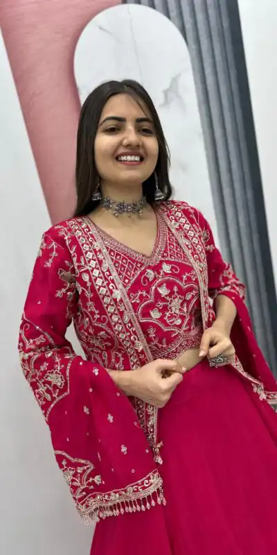 PC 565 Pink Color Chinon silk Lehenga Choli with Cut Work. Special Online Price ₹3049. Delivery 4-6 Working Days. Shop now. | Bollywood Lehenga, Creative Lehenga, Designer Lehenga, Embroidered Lehenga, Lehenga, Party Wear Lehenga