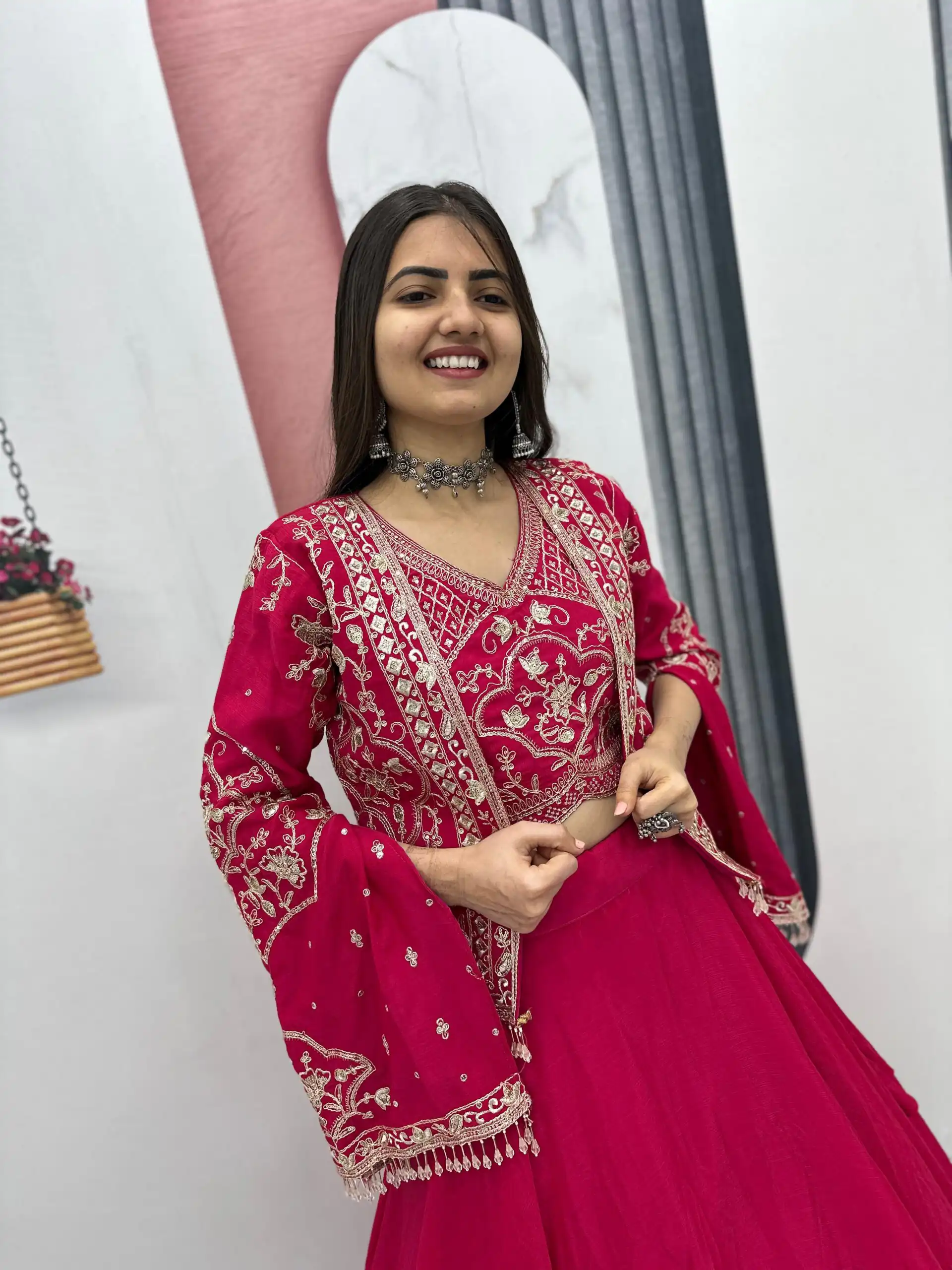 PC 565 Pink Color Chinon silk Lehenga Choli with Cut Work. Special Online Price ₹3049. Delivery 4-6 Working Days. Shop now. | Bollywood Lehenga, Creative Lehenga, Designer Lehenga, Embroidered Lehenga, Lehenga, Party Wear Lehenga