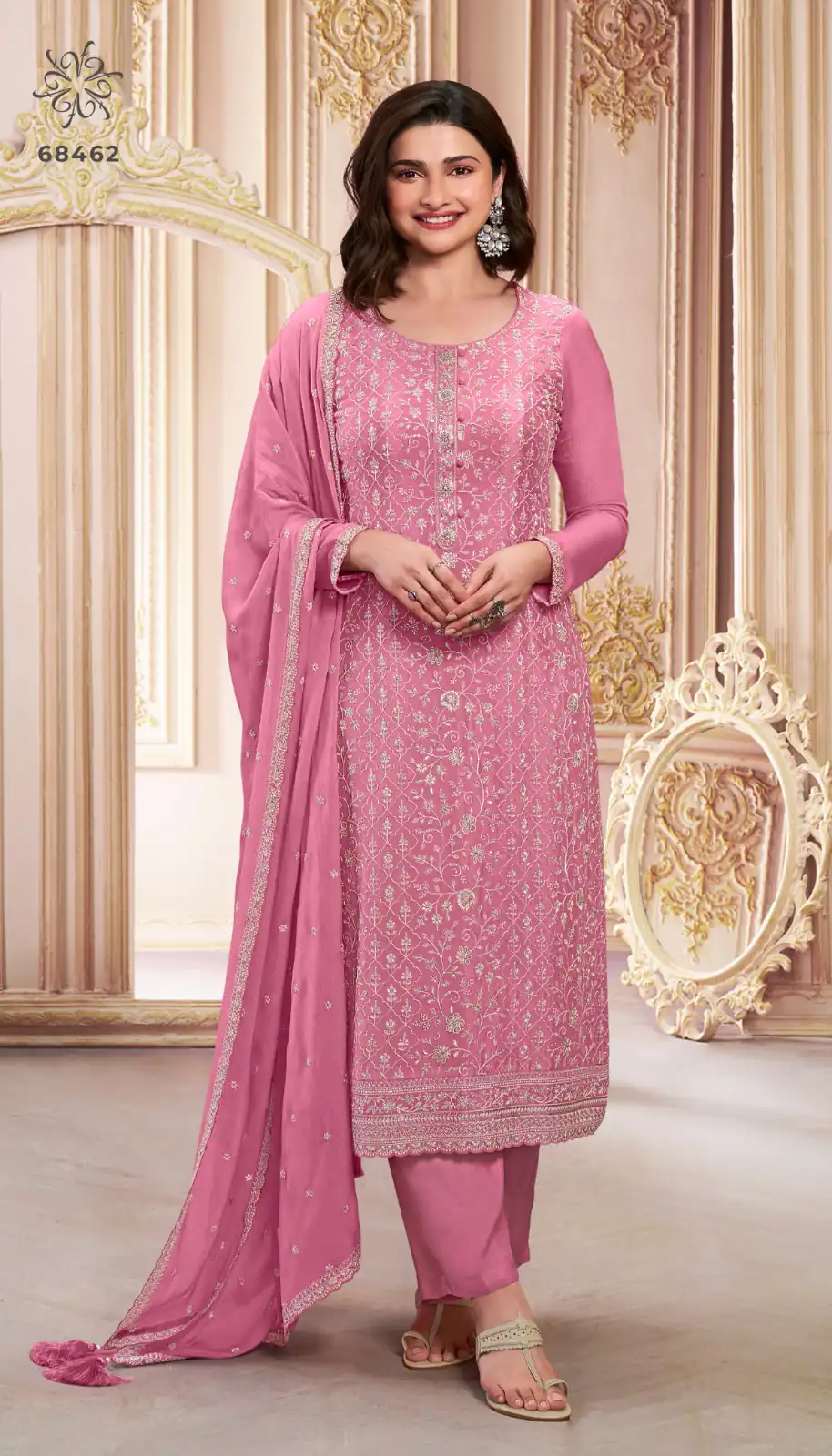 DSV 68461 Pink in Chinon Zari Work & Embroidery Work Salwar Suit . Grab it for ₹2149. Delivery 4-6 Working Days. Shop now. | Casual Suits, Jump Suits, Tops & Bottoms, Track Suits, Trendy Wear, Creative suits, Designer Suits, Palazzo Suits, Party Wear Suits, Patiala Suits, Salwar suit, Straight Suits