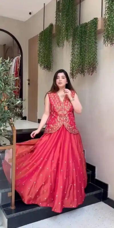 PC 554 Pink Color Simar Lehenga Choli with Embroidery Work. Online Exclusive Offer ₹3149. Delivery 4-6 Working Days. Shop now. | Bollywood Lehenga, Creative Lehenga, Designer Lehenga, Embroidered Lehenga, Lehenga, Party Wear Lehenga