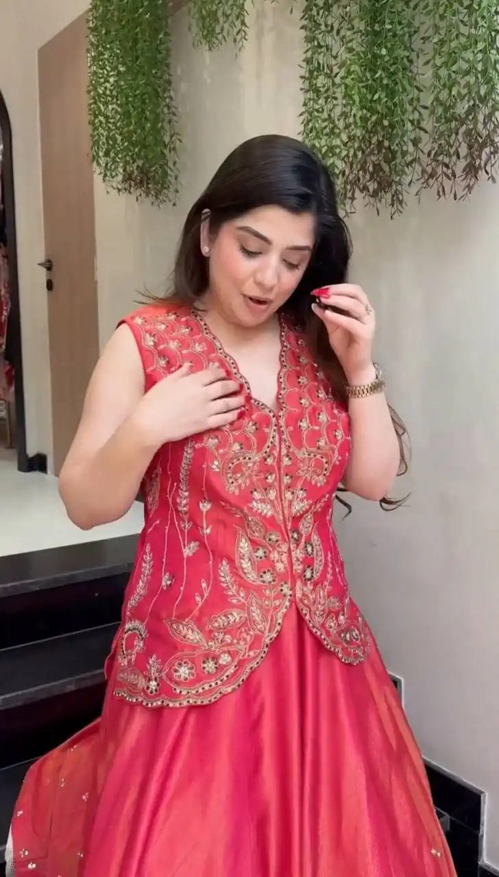 PC 554 Pink Color Simar Lehenga Choli with Embroidery Work. Online Exclusive Offer ₹3149. Delivery 4-6 Working Days. Shop now. | Bollywood Lehenga, Creative Lehenga, Designer Lehenga, Embroidered Lehenga, Lehenga, Party Wear Lehenga