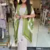 BB 53 Pista Crap Silk Dhoti Suit. Perfect for Wedding, Party, Anniversary, Holi, Temple Visit – Available at ₹2599 only. Delivery 4-6 Working Days. | Casual Suits, Jump Suits, Creative suits, Designer Suits, Palazzo Suits, Party Wear Suits, Patiala Suits, Salwar suit, Straight Suits