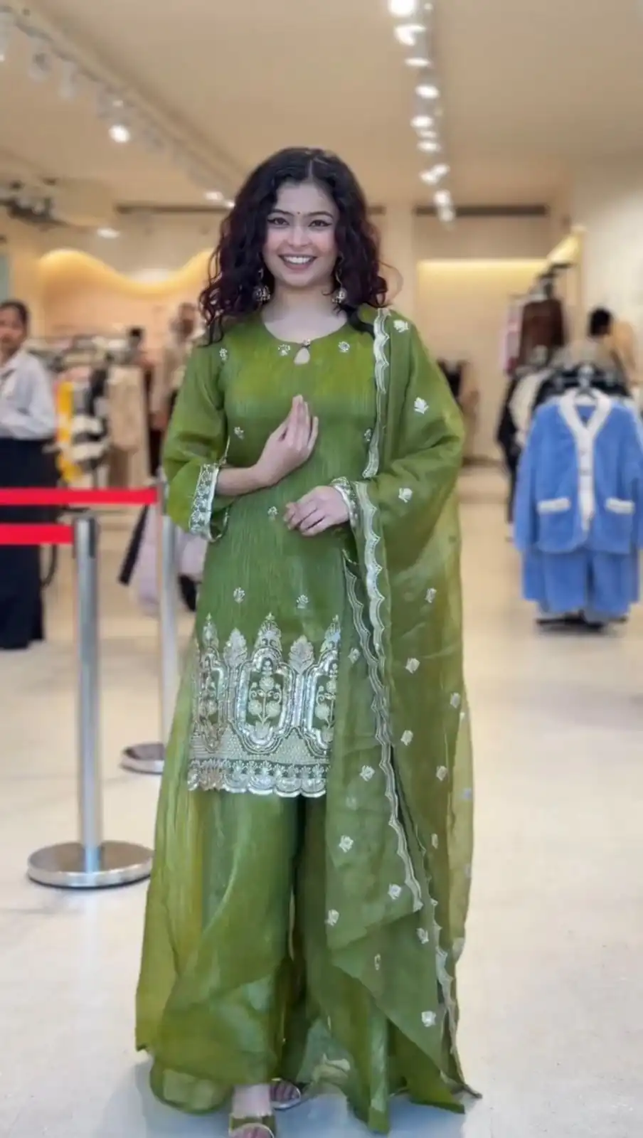 Pista Fendy Embroidery Work Salwar Suit - Image 2