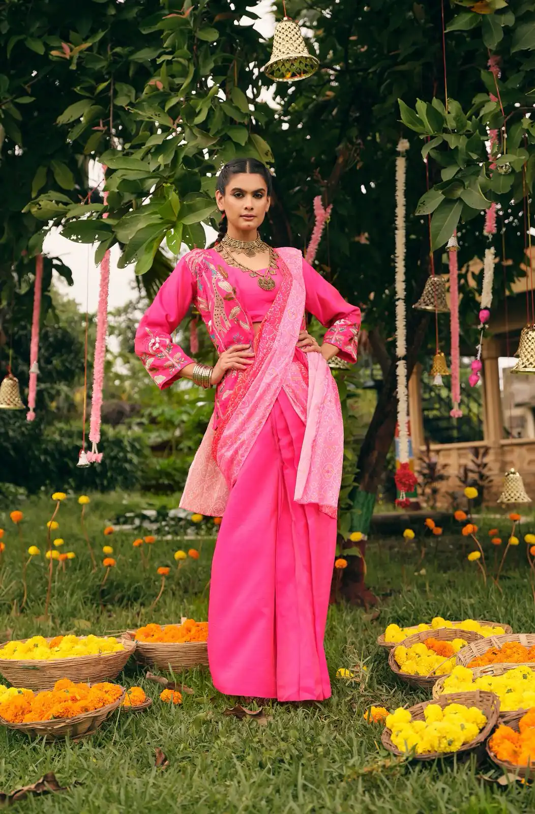 RR 34 Pink Shimmer Saree Perfect for Wedding, Party, Cultural Events, Durga Puja, Reception – . Best Price ₹2049. Delivery 4-6 Working Days. Shop now. | Creative Sarees, Bollywood Sarees, Designer Sarees, Embroidered Sarees, Ethnic Saree, Modern Digital sarees, Party Wear Sarees, Sarees