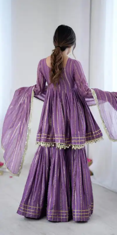SRK 5300 Purple Mal Chanderi With Lace Work & Mirror Work Salwar Suit . Get it for ₹2099. Delivery 4-6 Working Days. Shop now. | Casual Suits, Jump Suits, Tops & Bottoms, Track Suits, Trendy Wear, Creative suits, Designer Suits, Palazzo Suits, Party Wear Suits, Patiala Suits, Salwar suit, Straight Suits