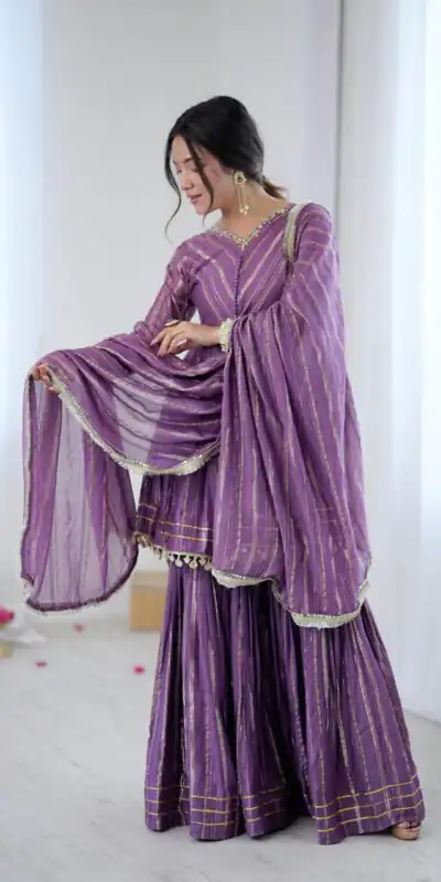 SRK 5300 Purple Mal Chanderi With Lace Work & Mirror Work Salwar Suit . Get it for ₹2099. Delivery 4-6 Working Days. Shop now. | Casual Suits, Jump Suits, Tops & Bottoms, Track Suits, Trendy Wear, Creative suits, Designer Suits, Palazzo Suits, Party Wear Suits, Patiala Suits, Salwar suit, Straight Suits