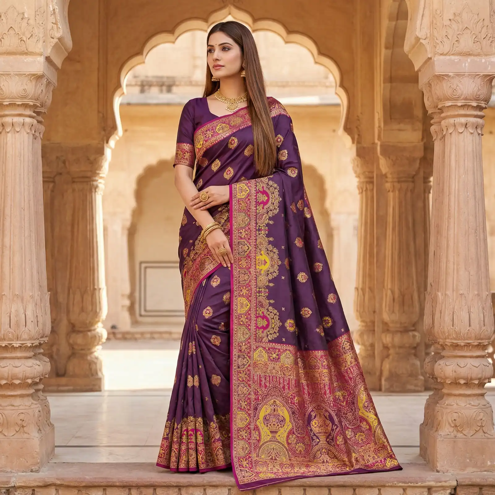 MB 56 Purple Paithani Silk Saree with Lace Border & Lace Work. Affordable Price ₹2399. Delivery 4-6 Working Days. Shop now. | Creative Sarees, Bollywood Sarees, Designer Sarees, Embroidered Sarees, Ethnic Saree, Modern Digital sarees, Party Wear Sarees, Sarees