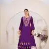 MF 912 Purple in Rayon Cotton Embroidery & Mirror Work Salwar Suit . Introductory Price ₹1899. Delivery 4-6 Working Days. Shop now. | Casual Suits, Jump Suits, Creative suits, Designer Suits, Palazzo Suits, Party Wear Suits, Patiala Suits, Salwar suit, Straight Suits