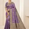 MB 13 Purple Color Smooth Satin Gold Butta Zari Work Saree. Online Special Price ₹2149. Delivery 4-6 Working Days. Shop now. | Creative Sarees, Bollywood Sarees, Designer Sarees, Embroidered Sarees, Ethnic Saree, Modern Digital sarees, Party Wear Sarees, Sarees