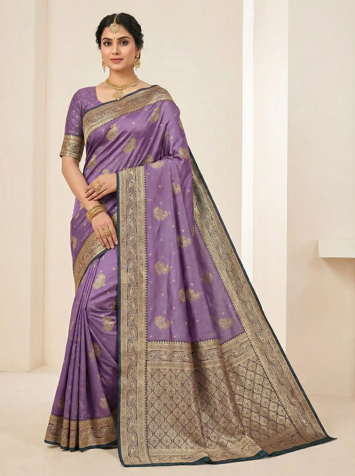 MB 13 Purple Color Smooth Satin Gold Butta Zari Work Saree. Online Special Price ₹2149. Delivery 4-6 Working Days. Shop now. | Creative Sarees, Bollywood Sarees, Designer Sarees, Embroidered Sarees, Ethnic Saree, Modern Digital sarees, Party Wear Sarees, Sarees