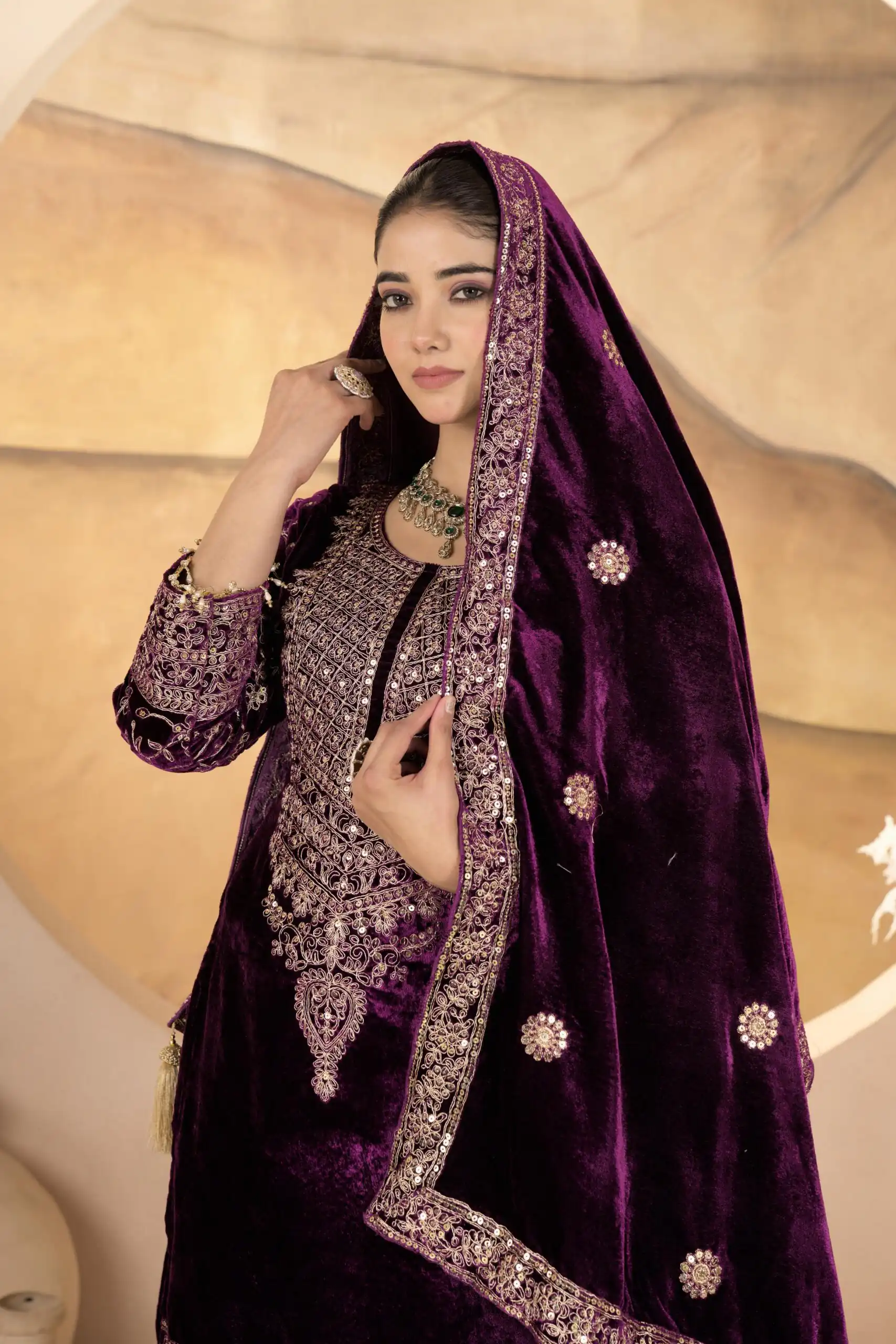 NF 1231 Purple Viscose Velvet Salwar Suit. Perfect for Wedding, Party, Traditional Day, Baisakhi, Eid – Available at ₹2399 only. Delivery 4-6 Workin | Casual Suits, Jump Suits, Creative suits, Designer Suits, Palazzo Suits, Party Wear Suits, Patiala Suits, Salwar suit, Straight Suits