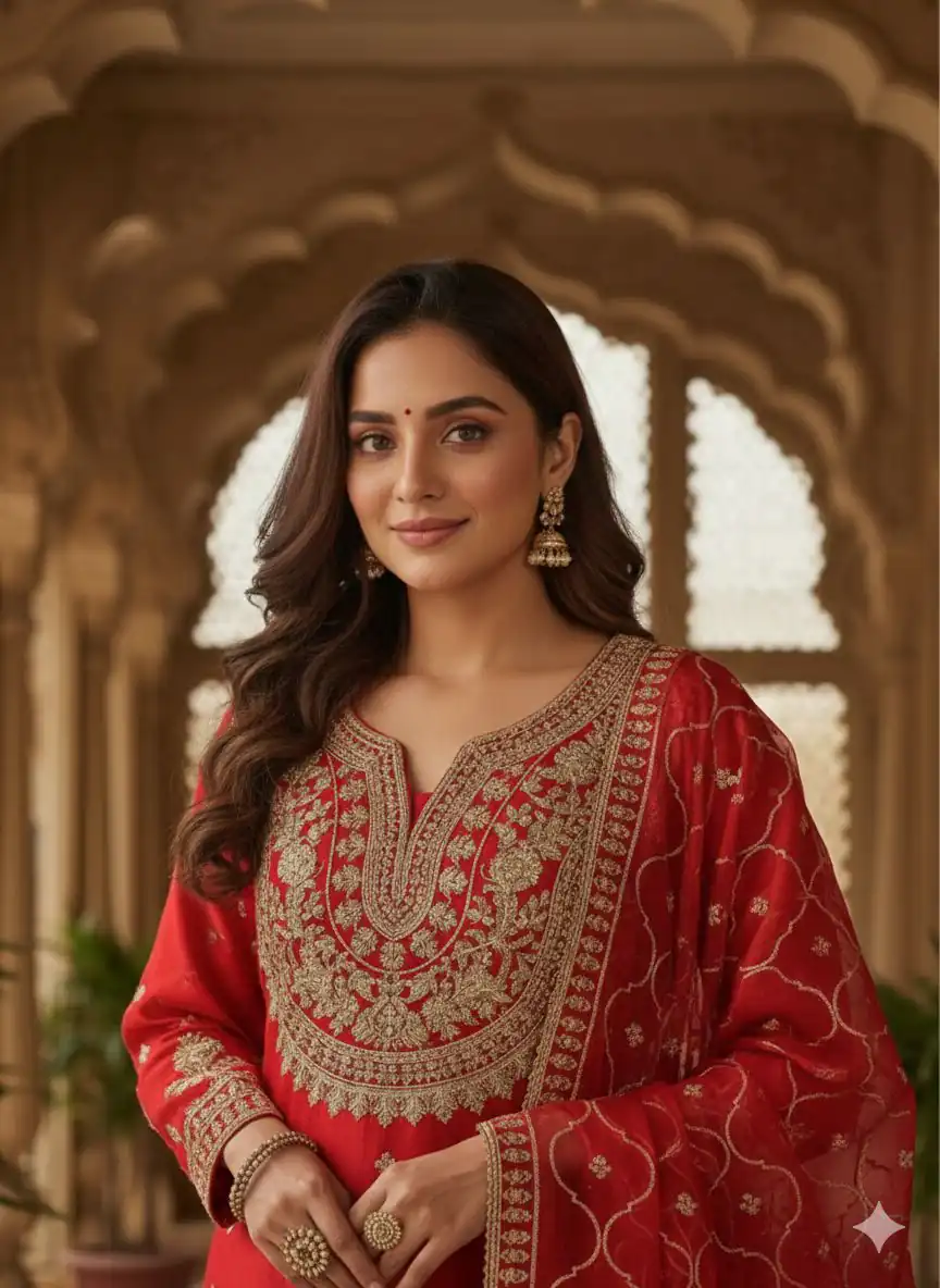 LG 2068 Red Salwar Suit Perfect for Wedding, Party, Baisakhi, Haldi, Ethnic Day –. Special Price ₹2149. Delivery 4-6 Working Days. Shop now. | Casual Suits, Jump Suits, Creative suits, Designer Suits, Palazzo Suits, Party Wear Suits, Patiala Suits, Salwar suit, Straight Suits