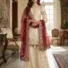 JF 041 Red Fendy Silk Salwar Suitwith Embroidery Work & Lace Work. Now at just ₹2149. Delivery 4-6 Working Days. Shop now. | Casual Suits, Jump Suits, Creative suits, Designer Suits, Palazzo Suits, Party Wear Suits, Patiala Suits, Salwar suit, Straight Suits
