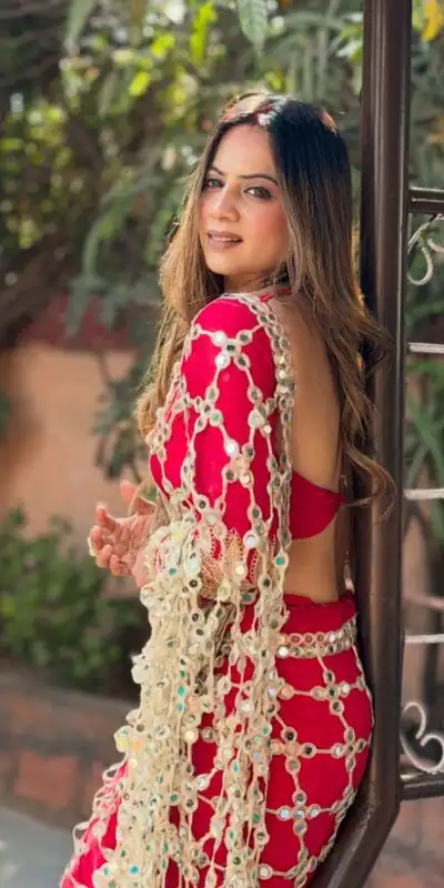 SRK 5322 Red Fendy Silk Saree with Lace Work & Mirror Work. Wedding, Party, Festive, Events, Festive Deal ₹2499. Delivery 4-6 Working Days. Shop now. | Bollywood Sarees, Creative Sarees, Designer Sarees, Embroidered Sarees, Ethnic Saree, Modern Digital sarees, Party Wear Sarees, Sarees