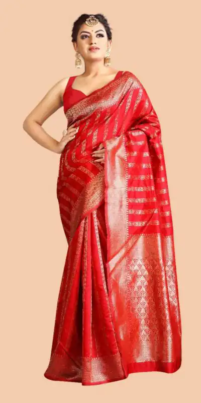 KPR 031 Red Color Soft Lichi Silk Saree with Lace Border & Lace Work. Best Price ₹1349. Delivery 4-6 Working Days. Shop now. | Creative Sarees, Bollywood Sarees, Designer Sarees, Embroidered Sarees, Ethnic Saree, Modern Digital sarees, Party Wear Sarees, Sarees
