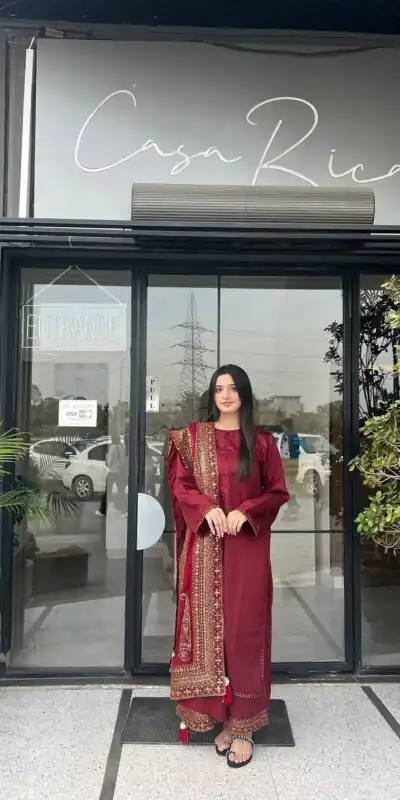 VLM 319 Red Natural Crep Silk Salwar Suit Perfect for Wedding, Party, Holi, Ganesh Chaturthi, Reception – . Special Price ₹2099. Delivery 4-6 Workin | Casual Suits, Jump Suits, Creative suits, Designer Suits, Palazzo Suits, Party Wear Suits, Patiala Suits, Salwar suit, Straight Suits