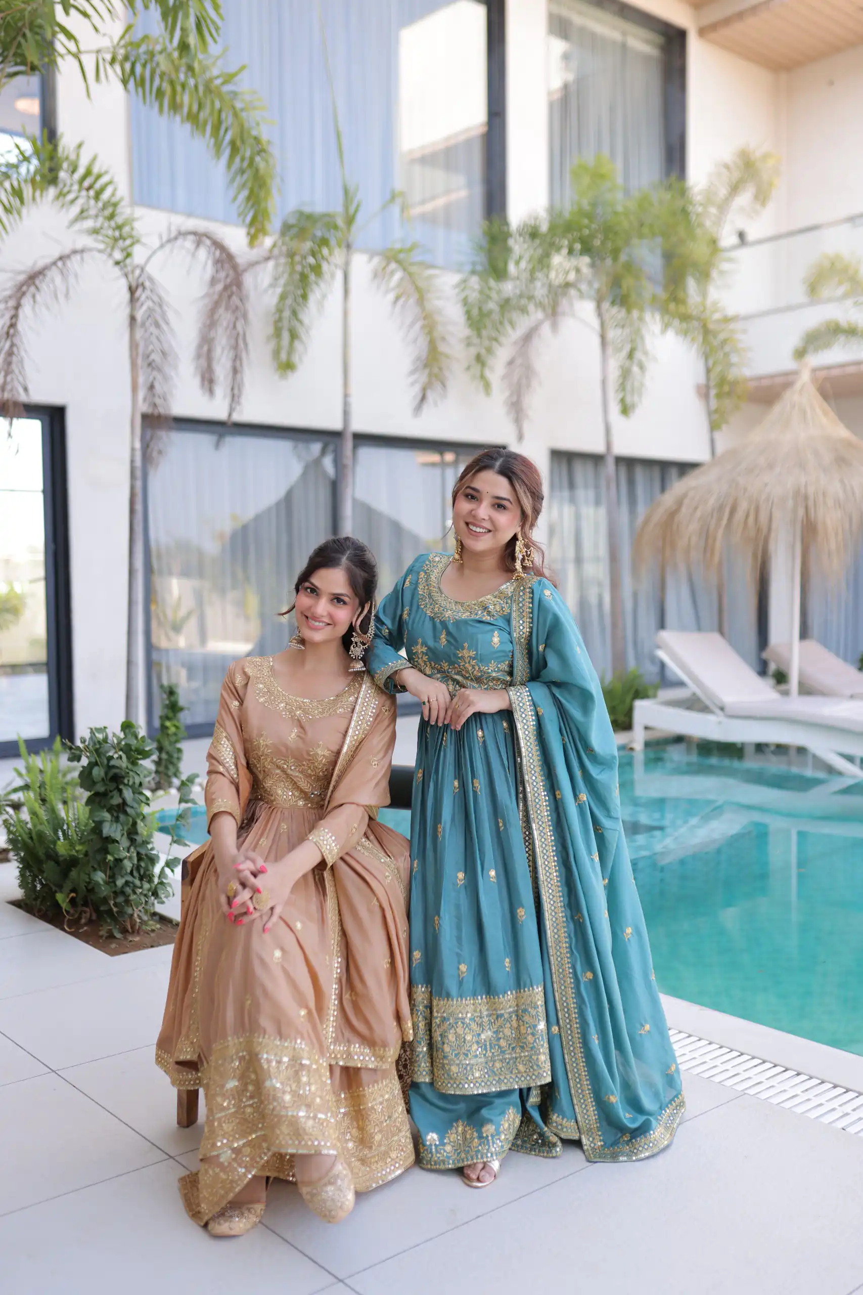 KA 1233 Sky Blue Super Silk Salwar SuitPerfect for Wedding, Party, Sangeet, Family Gatherings, Reception – . Festive Deal ₹2649. Delivery 4-6 Working Da | Casual Suits, Jump Suits, Creative suits, Designer Suits, Palazzo Suits, Party Wear Suits, Patiala Suits, Salwar suit, Straight Suits