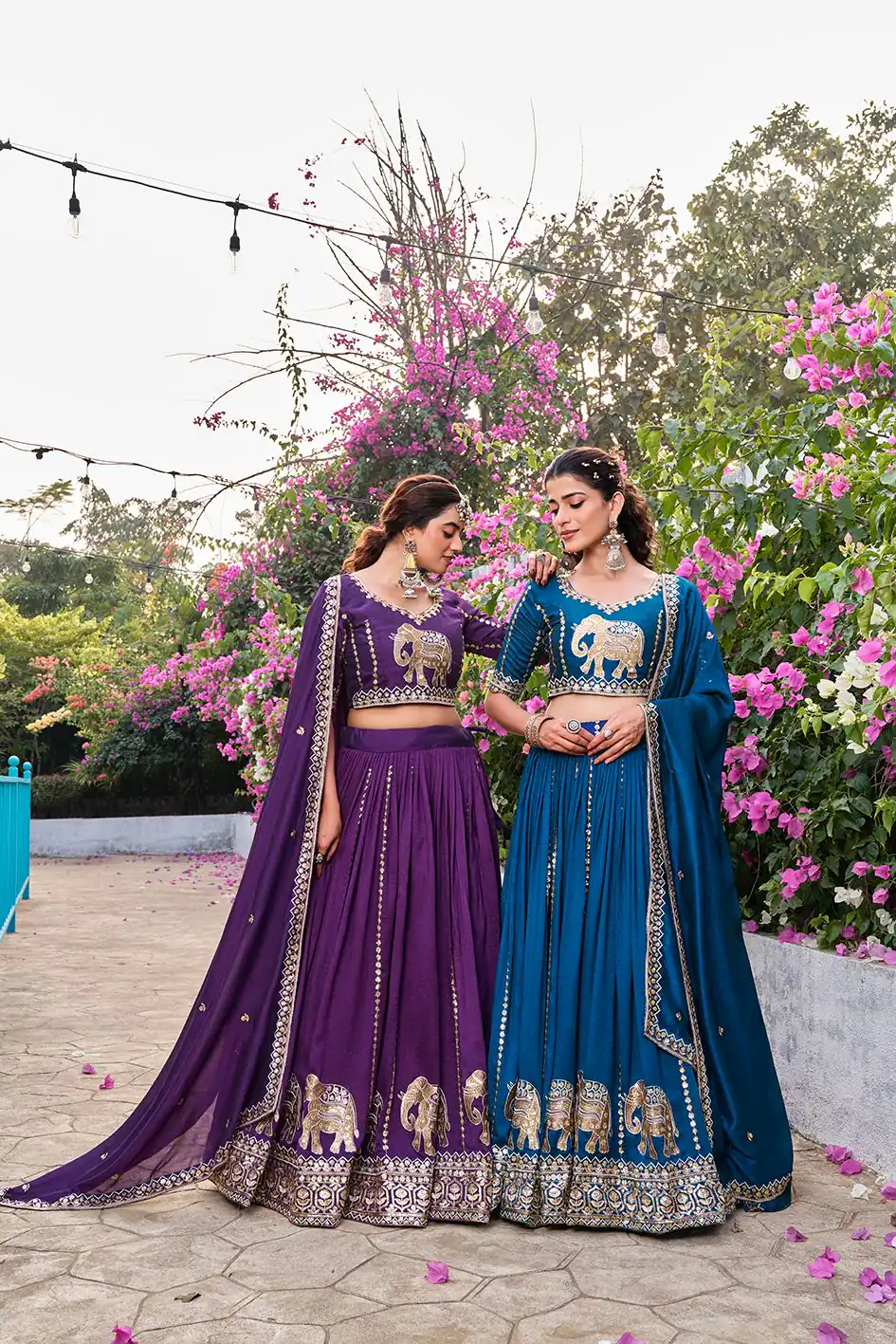 Ram 165 Dark Purple in Color Vichitra Silk Embroidery Work Lehenga Choli . Now at just ₹2599. Delivery 4-6 Working Days. Shop now. | Bollywood Lehenga, Creative Lehenga, Designer Lehenga, Embroidered Lehenga, Lehenga, Party Wear Lehenga