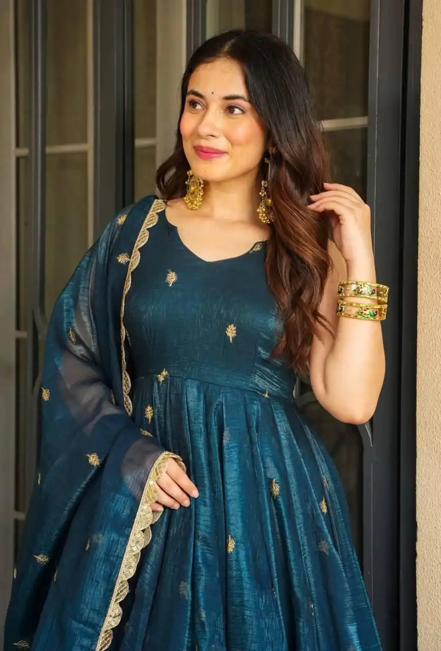 ZB 5055 Teal Embroidery Work Salwar Suit in Teal Gold Crazy. Available at ₹2449 only. Delivery 4-6 Working Days. Shop now. | Casual Suits, Jump Suits, Creative suits, Designer Suits, Palazzo Suits, Party Wear Suits, Patiala Suits, Salwar suit, Straight Suits