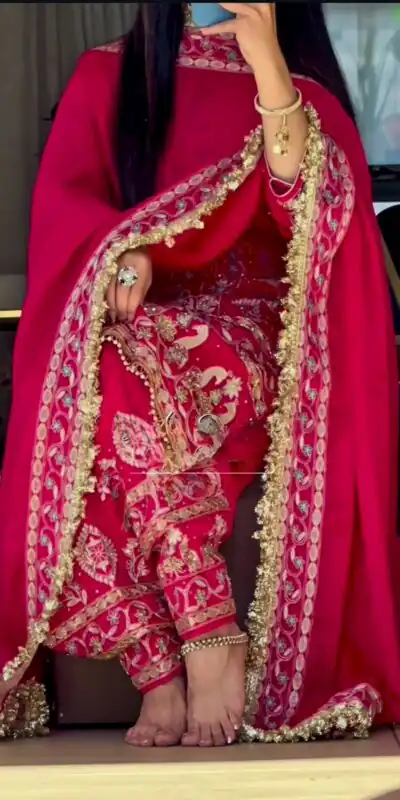 NF 1247 Pink in Color Natural Crepe Embroidery Work Salwar Suit . Affordable Price ₹2599. Delivery 4-6 Working Days. Shop now. | Casual Suits, Jump Suits, Creative suits, Designer Suits, Palazzo Suits, Party Wear Suits, Patiala Suits, Salwar suit, Straight Suits