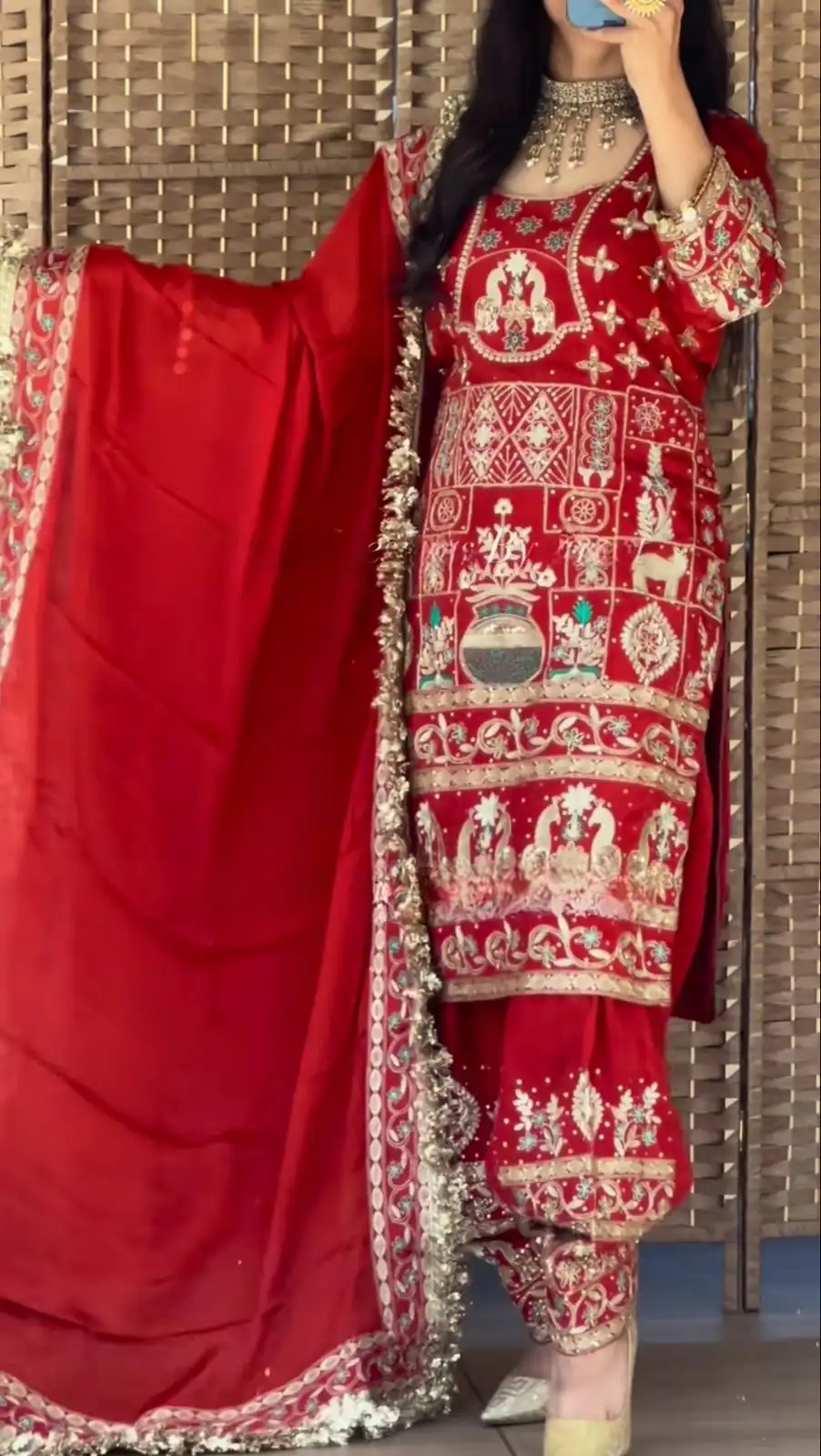 NF 1247 Red in Color Natural Crepe Embroidery Work Salwar Suit . Affordable Price ₹2599. Delivery 4-6 Working Days. Shop now. | Casual Suits, Jump Suits, Creative suits, Designer Suits, Palazzo Suits, Party Wear Suits, Patiala Suits, Salwar suit, Straight Suits