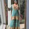 VLM 324 Firozi Fendy Silk Salwar Suit Perfect for Wedding, Party, Cultural Events, Sangeet, Housewarming – . Grab it for ₹2449. Delivery 4-6 Working Days | Casual Suits, Jump Suits, Creative suits, Designer Suits, Palazzo Suits, Party Wear Suits, Patiala Suits, Salwar suit, Straight Suits