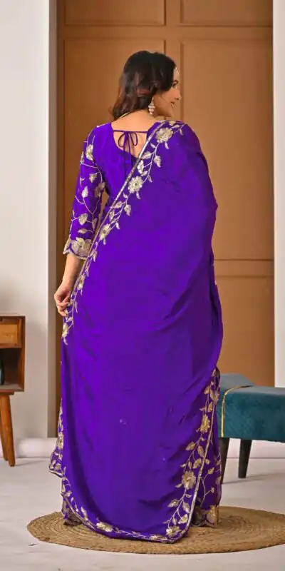 MD 3057 Purple Chinon Silk Salwar Suit with Embroidery Work & Lace Work. Affordable Price ₹2149. Delivery 4-6 Working Days. Shop now. | Casual Suits, Jump Suits, Creative suits, Designer Suits, Palazzo Suits, Party Wear Suits, Patiala Suits, Salwar suit, Straight Suits