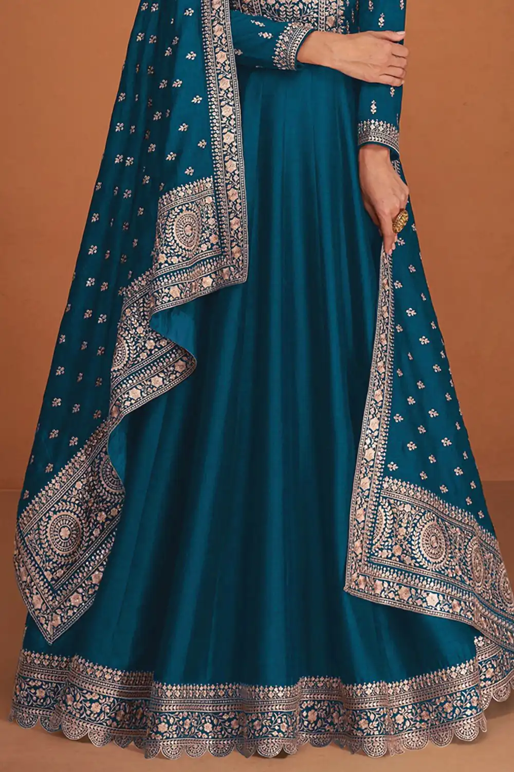 FC 9577 Teal Color Vichitra Salwar Suit with Embroidery Work. Available at ₹2649 only. Delivery 4-6 Working Days. Shop now. | Casual Suits, Jump Suits, Creative suits, Designer Suits, Palazzo Suits, Party Wear Suits, Patiala Suits, Salwar suit, Straight Suits