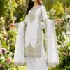 SRK 5316 White Organza Silk Salwar Suit Perfect for Wedding, Party, Makar Sankranti, Eid, Durga Puja – . Affordable Price ₹2149. Delivery 4-6 Workin | Casual Suits, Jump Suits, Creative suits, Designer Suits, Palazzo Suits, Party Wear Suits, Patiala Suits, Salwar suit, Straight Suits
