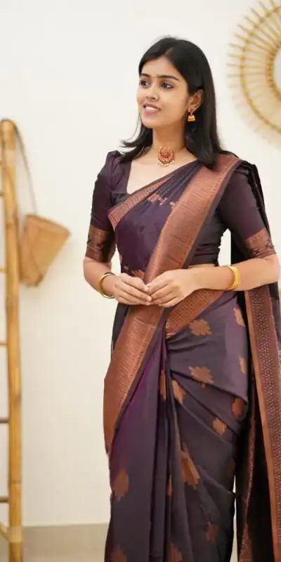 KPR 136 Wine in Soft Lichi Silk Lace Border & Lace Work Saree . Exclusive Offer ₹1299. Delivery 4-6 Working Days. Shop now. | Creative Sarees, Bollywood Sarees, Designer Sarees, Embroidered Sarees, Ethnic Saree, Modern Digital sarees, Party Wear Sarees, Sarees