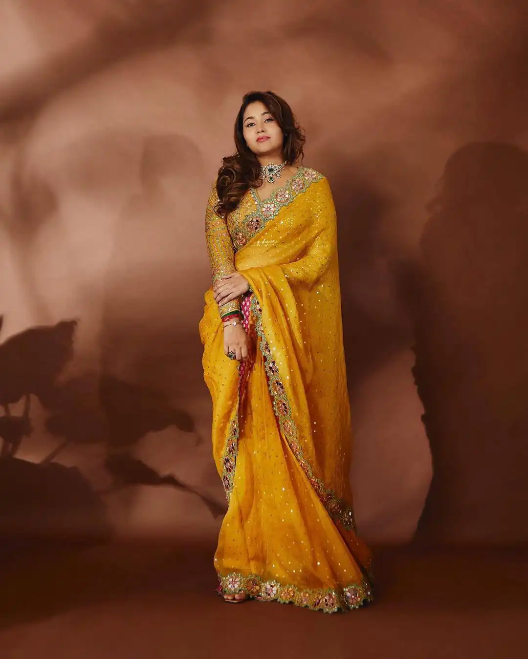 ES Aditi Yellow Faux Georgette Saree Perfect for Wedding, Party, Bridal Wear, Baisakhi, Raksha Bandhan –. Introductory Price ₹2449. Delivery 4-6 Workin | Creative Sarees, Bollywood Sarees, Designer Sarees, Embroidered Sarees, Ethnic Saree, Modern Digital sarees, Party Wear Sarees, Sarees