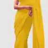 JR 617 Yellow Color Georgette Embroidery Deual Sequence Saree Casual, Wedding, Festive, Events Expected Delivery  4-6 Working Days @1649/- | Creative Sarees, Bollywood Sarees, Designer Sarees, Embroidered Sarees, Ethnic Saree, Modern Digital sarees, Party Wear Sarees, Sarees