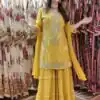 KD 1572 Yellow in Color Georgette Embroidery Work Salwar Suit . Introductory Price ₹2149. Delivery 4-6 Working Days. Shop now. | Casual Suits, Jump Suits, Creative suits, Designer Suits, Palazzo Suits, Party Wear Suits, Patiala Suits, Salwar suit, Straight Suits