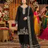 LG 2107 Black Rayon Salwar Suit with Embroidery Work & Mirror Work. Grab it for ₹1999. Delivery 4-6 Working Days. Shop now. | Casual Suits, Jump Suits, Creative suits, Designer Suits, Palazzo Suits, Party Wear Suits, Patiala Suits, Salwar suit, Straight Suits