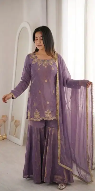 ZSR 3166 Purple Color Fendy Silk With Embroidery Work Salwar Suit. Get it for ₹2149. Delivery 4-6 Working Days. Online Shop now. | Casual Suits, Jump Suits, Creative suits, Designer Suits, Palazzo Suits, Party Wear Suits, Patiala Suits, Salwar suit, Straight Suits