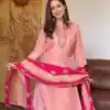 DC 119 Pink Chinon Salwar Suit with Embroidery Work & Digital Print. Festive Deal ₹1899. Delivery 4-6 Working Days. Shop now. | Casual Suits, Jump Suits, Creative suits, Designer Suits, Palazzo Suits, Party Wear Suits, Patiala Suits, Salwar suit, Straight Suits