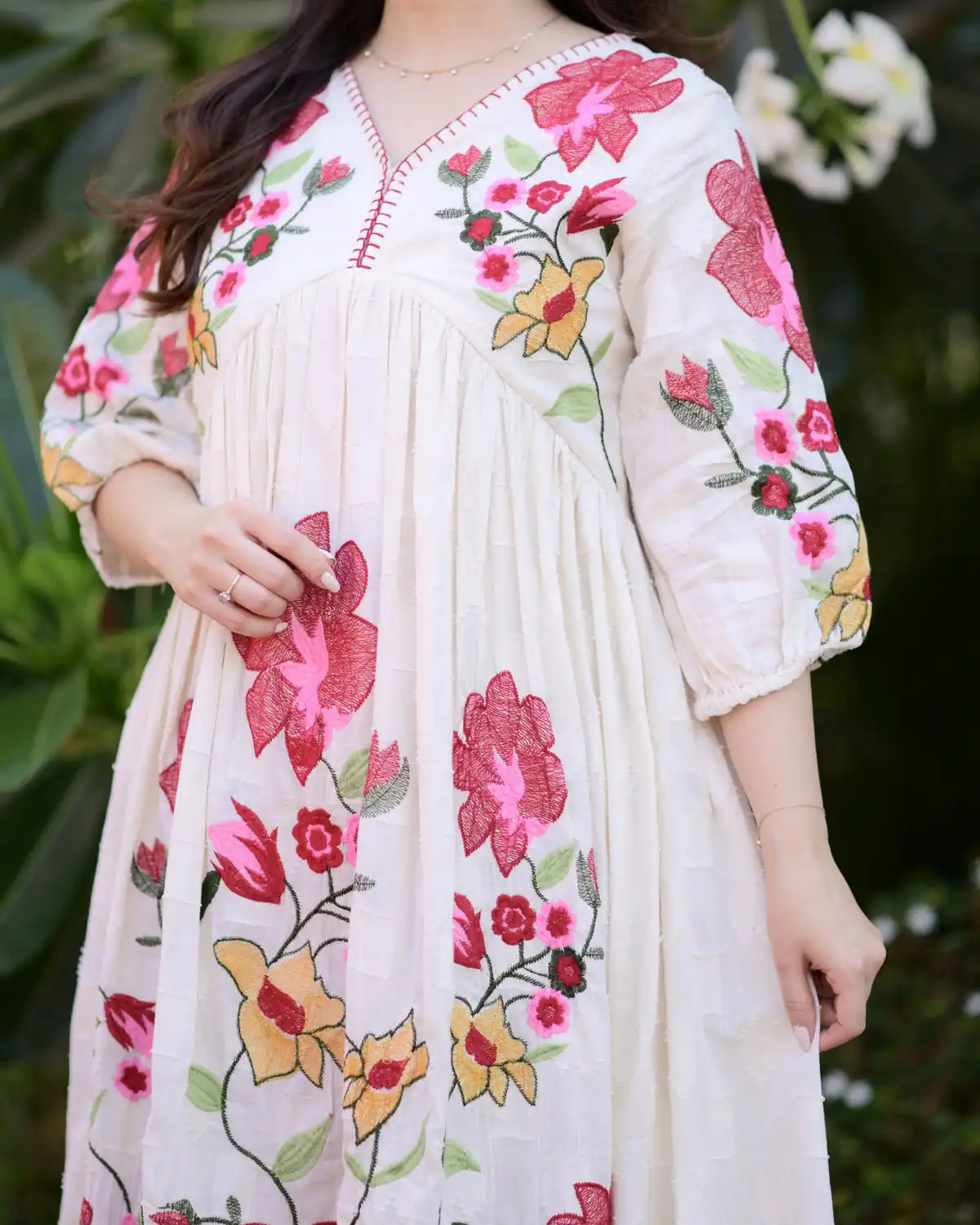 LG 2109 White Rayon Gown Perfect for Wedding, Party, Raksha Bandhan, Karwa Chauth, Eid –. Festive Deal ₹1749. Delivery 4-6 Working Days. Shop now. | Bollywood Gowns, Creative Gowns, Designer Gowns, Embroidered Gowns, Gowns, Party Wear Gowns