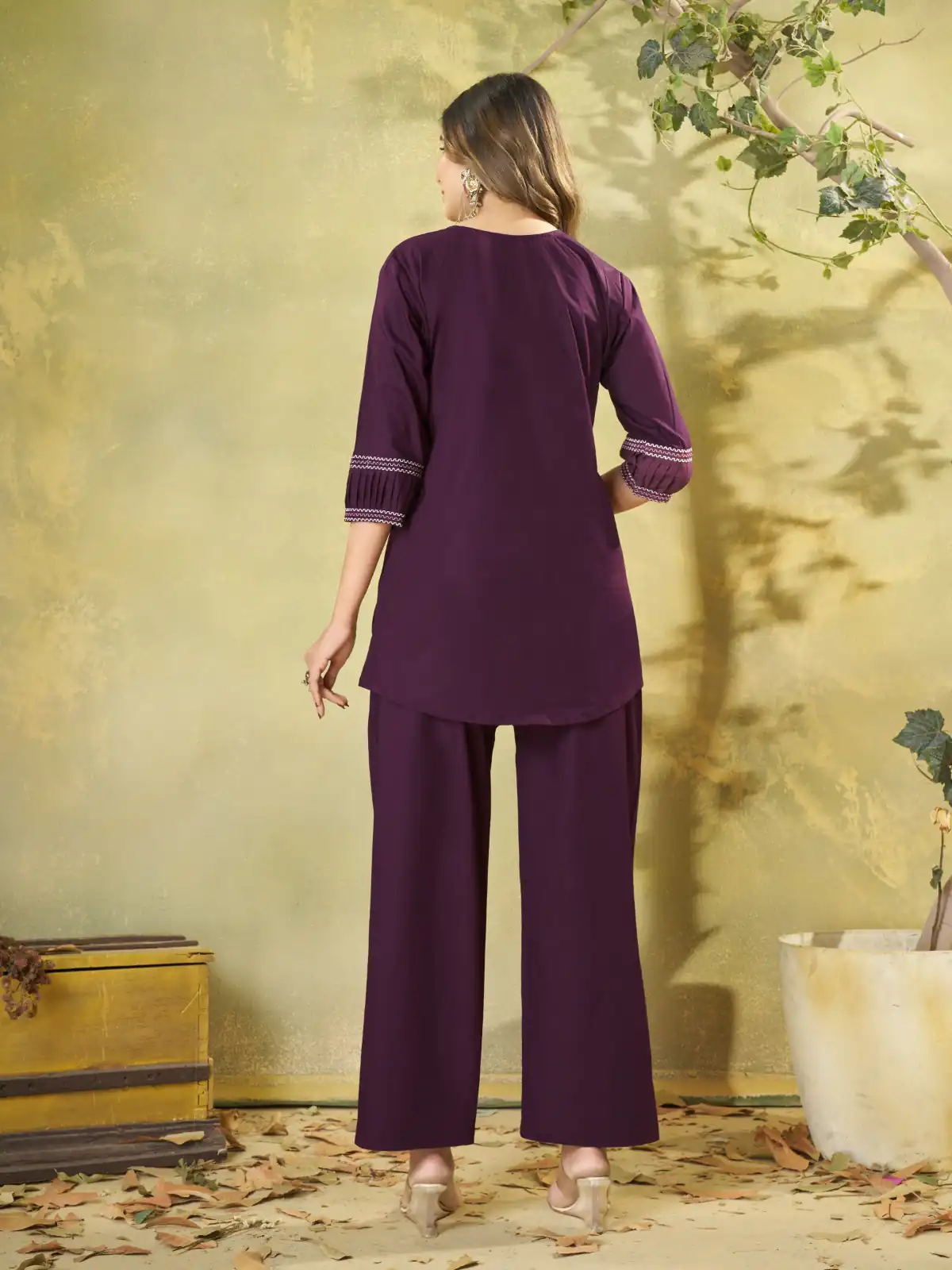 DIVA 162 Wine Color Cotton Kurti with Printed Designer Work. Exclusive Offer ₹1749. Delivery 4-6 Working Days. Online Shop now. | Bollywood Kurti, Creative Kurtis, Designer Kurti, Kurti, Party Wear Kurti, Selfie Kurti