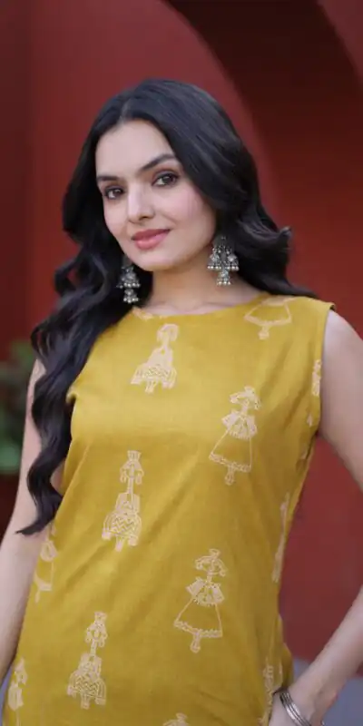 Mustard Cotton Kurti KA 1251 Rust with Designer Work. Wedding, Party, Festive, Events, Special Price ₹1519. Delivery 4-6 Working Days. Shop now. | Bollywood Kurti, Creative Kurtis, Designer Kurti, Kurti, Party Wear Kurti, Selfie Kurti