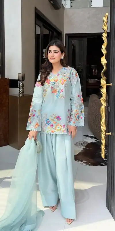 BE 469 Sky Blue in Organza ace Work & Embroidery Work Salwar Suit . Special Price ₹2049. Delivery 4-6 Working Days. Shop now. | Casual Suits, Jump Suits, Creative suits, Designer Suits, Palazzo Suits, Party Wear Suits, Patiala Suits, Salwar suit, Straight Suits