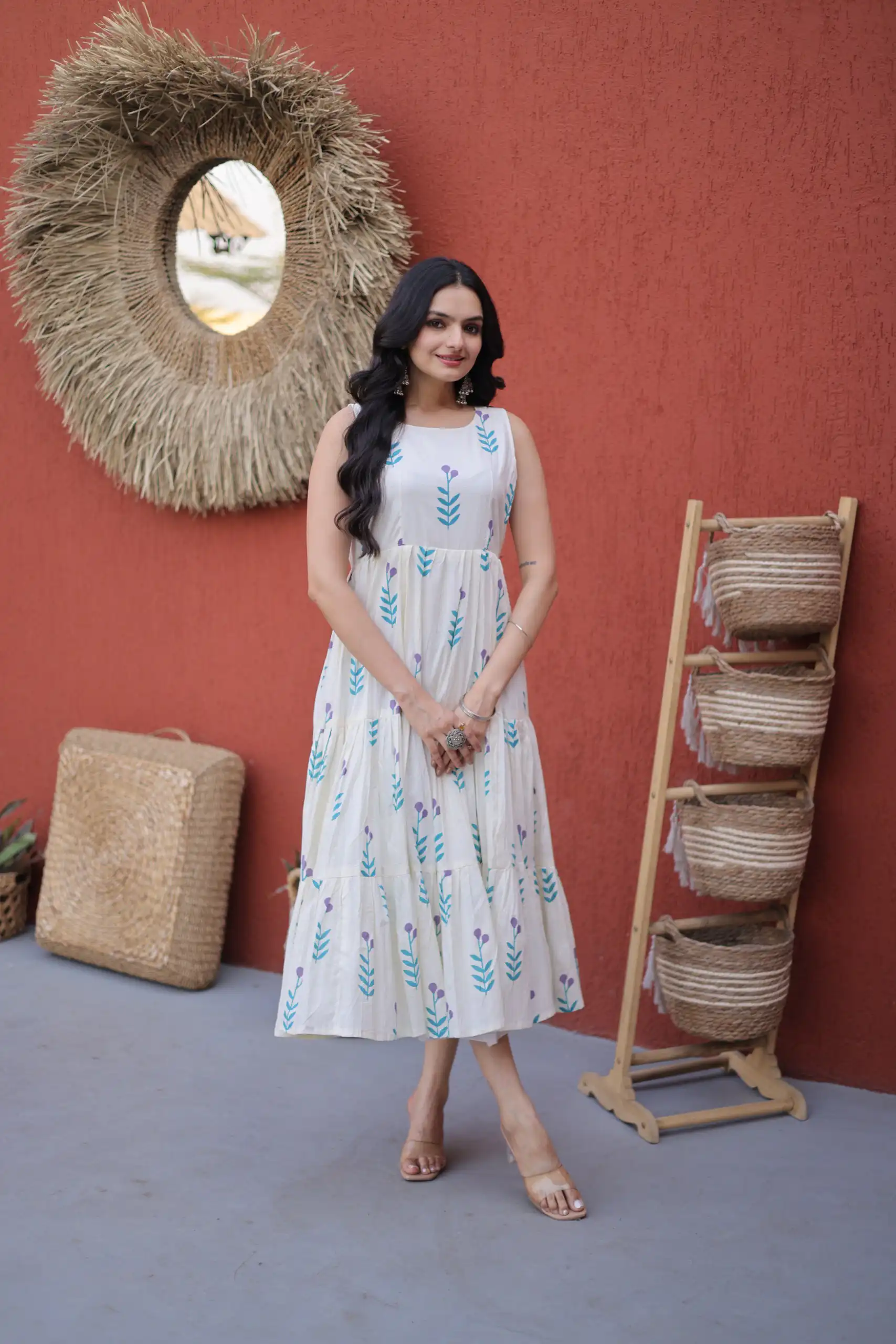 KA 1248 White Cotton Kurti with Printed Work.Wedding, Party, Festive, Events, Exclusive Offer ₹1519. Delivery 4-6 Working Days. Shop now. | Bollywood Kurti, Creative Kurtis, Designer Kurti, Kurti, Party Wear Kurti, Selfie Kurti