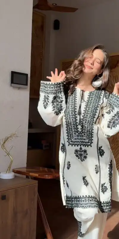 SRK 5349 White Rayon Butti Silk Salwar Suit with Embroidery Work. Special Price ₹1899. Delivery 4-6 Working Days. Shop now. | Casual Suits, Jump Suits, Creative suits, Designer Suits, Palazzo Suits, Party Wear Suits, Patiala Suits, Salwar suit, Straight Suits
