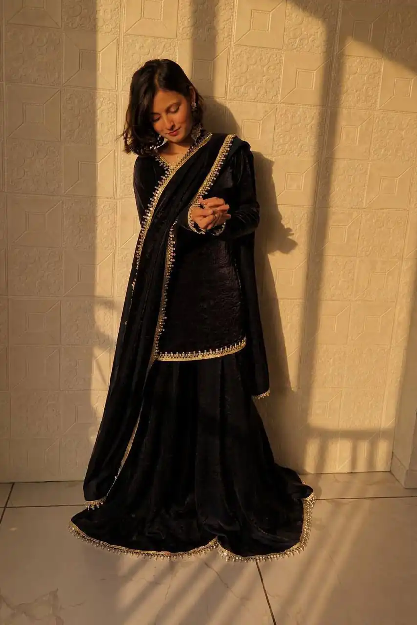 ZB 5063 Black Fandy Silk Salwar Suit with Embroidery Work. Wedding, Party, Festive, Events Now at just ₹1949. Delivery 4-6 Working Days. Shop now. | Casual Suits, Jump Suits, Creative suits, Designer Suits, Palazzo Suits, Party Wear Suits, Patiala Suits, Salwar suit, Straight Suits