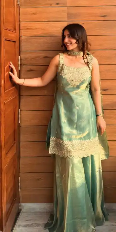 NF 1284 Green Fandy Silk Salwar Suit with Embroidery Work. Wedding, Party, Festive, Events Now at just ₹1999. Delivery 4-6 Working Days. Shop now. | Casual Suits, Jump Suits, Creative suits, Designer Suits, Palazzo Suits, Party Wear Suits, Patiala Suits, Salwar suit, Straight Suits
