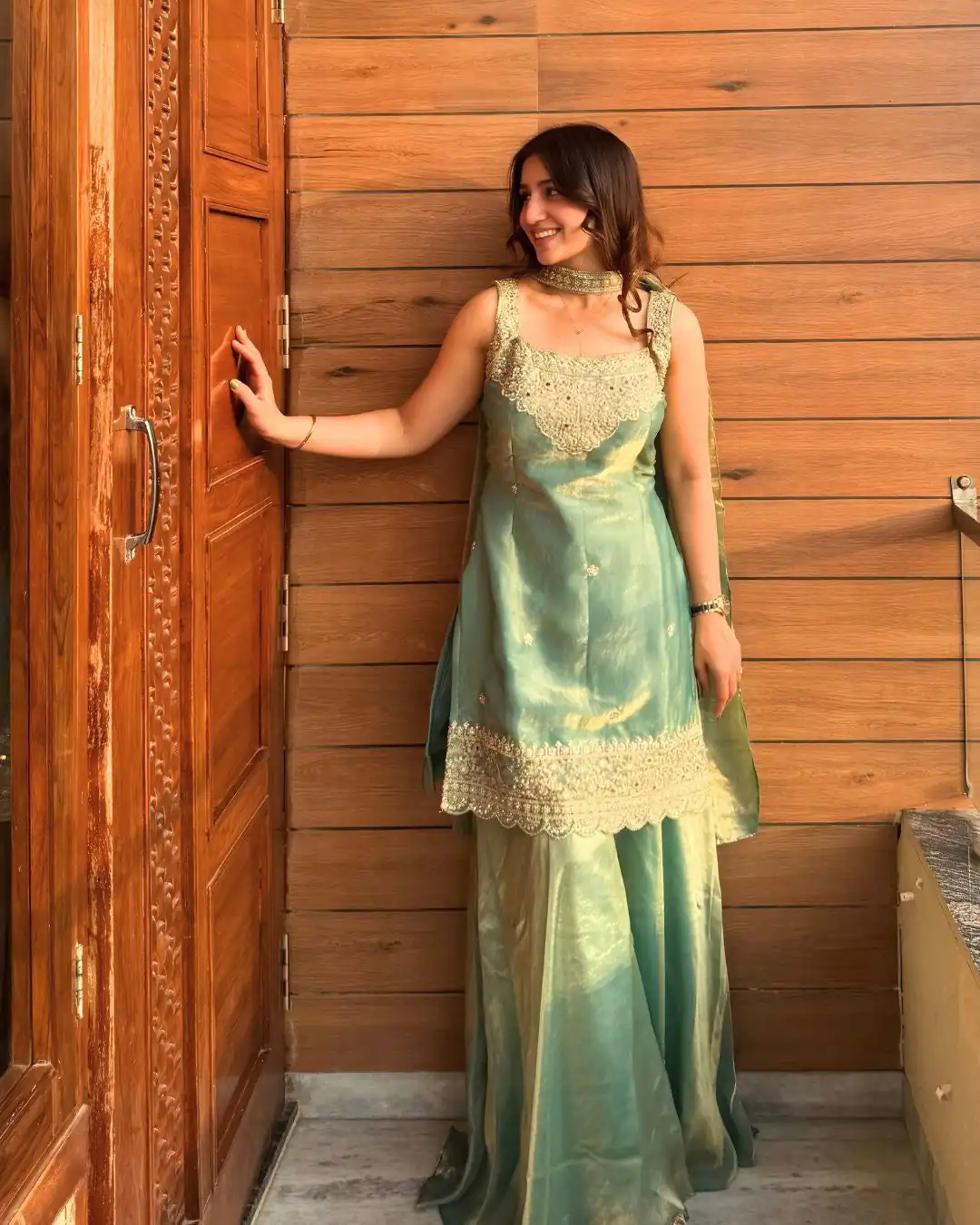 NF 1284 Green Fandy Silk Salwar Suit with Embroidery Work. Wedding, Party, Festive, Events Now at just ₹1999. Delivery 4-6 Working Days. Shop now. | Casual Suits, Jump Suits, Creative suits, Designer Suits, Palazzo Suits, Party Wear Suits, Patiala Suits, Salwar suit, Straight Suits