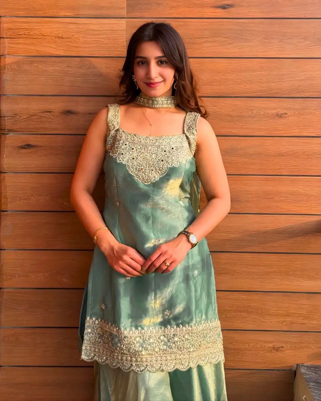 NF 1284 Green Fandy Silk Salwar Suit with Embroidery Work. Wedding, Party, Festive, Events Now at just ₹1999. Delivery 4-6 Working Days. Shop now. | Casual Suits, Jump Suits, Creative suits, Designer Suits, Palazzo Suits, Party Wear Suits, Patiala Suits, Salwar suit, Straight Suits